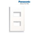 Mặt 2 thiết bị Panasonic WEVH68020 Halumie